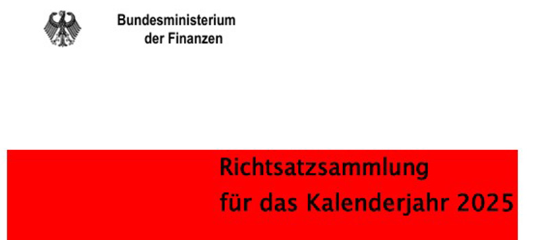 Richtsatzsammlung 2025