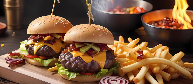 Burger und Umsatzsteuer